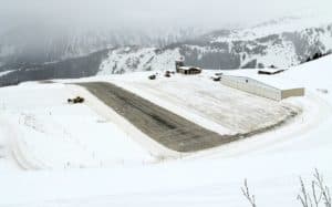 Altiport de Courchevel avec Chauffeur de taxi